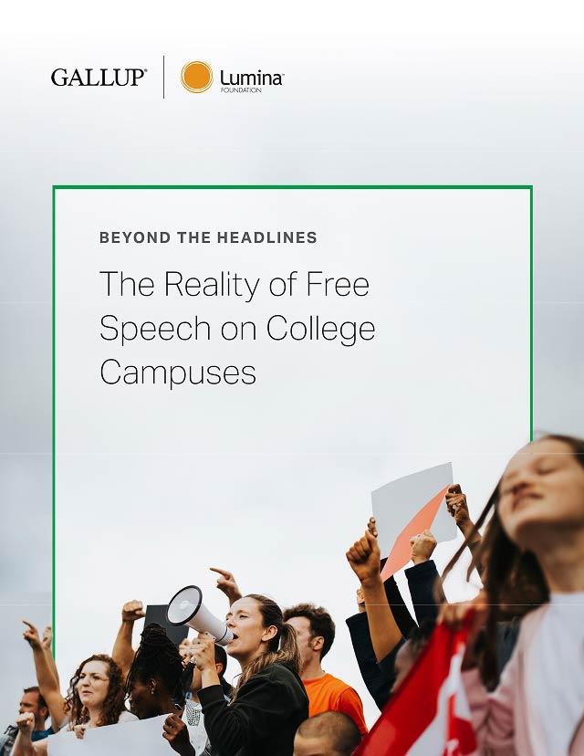 Beyond the Headlines: The Reality of Free Speech on College Campuses report cover
