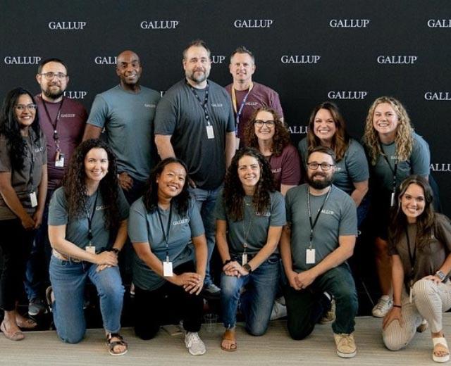 group of technology employees at Gallup