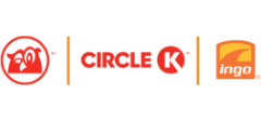 Couche-Tard logo and Circle K logo