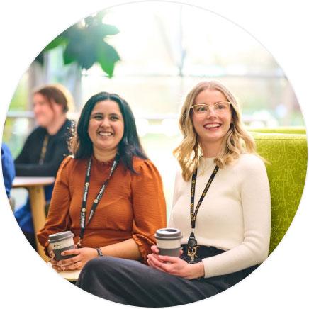 NFU Mutual employees working together