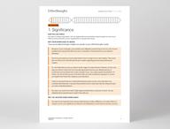 Page 3 of CliftonStrengths 34 Report with top CliftonStrengths theme displayed.