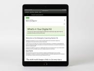 Digital kit displayed on device, featuring the What's in Your Digital Kit page.