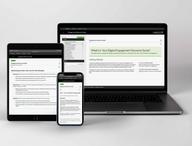Digital Engagement Resource Guide on multiple devices and screen sizes.