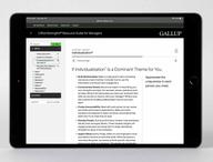 Digital guide displayed on device, featuring the If Individualization Is a Dominant Theme for You page.