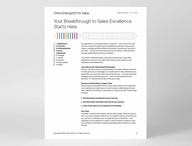 Page two of the CliftonStrengths for Sales report describes how to use it.